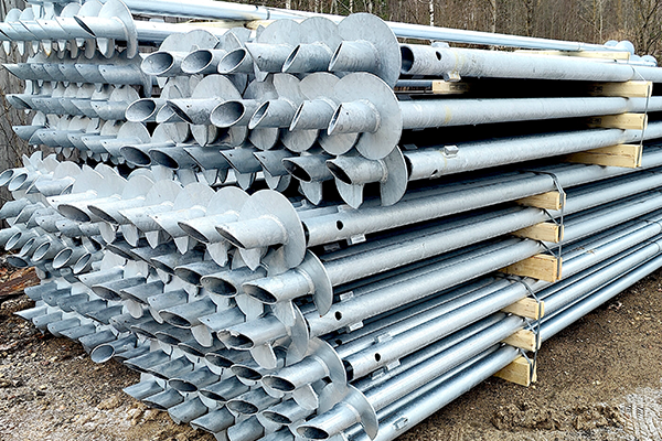 Round Shaft Helical Piles Round Shaft Helical Piles