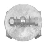 100mm vertical post bracket – 4